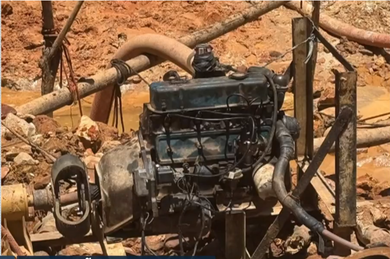 Operação contra garimpo ilegal em Mariana resulta em quatro prisões e aplicação de mais de R$ 244 mil em multas