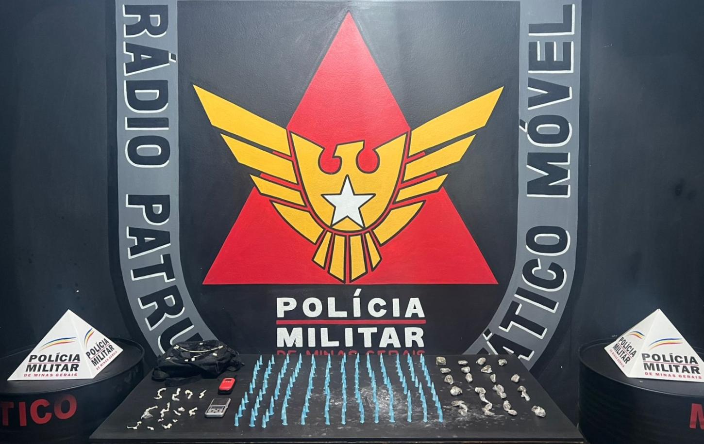 Traficante com extenso histórico criminal é preso em flagrante no Rosário, em Mariana
